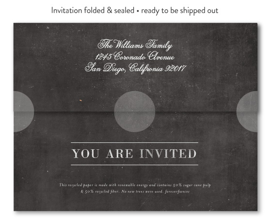 how to seal invitations