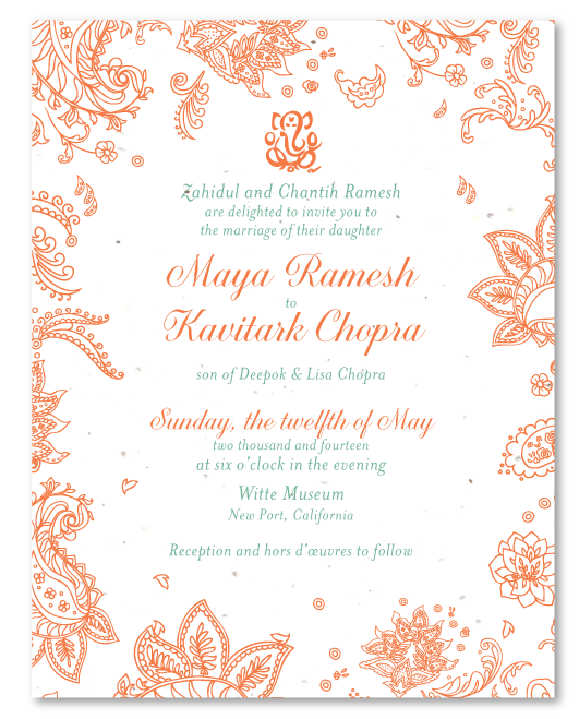 affordable indian wedding invitations