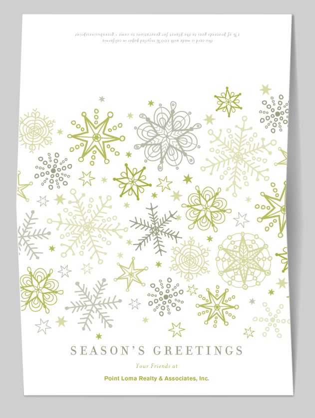 Green Holiday Cards for Eco Companies
