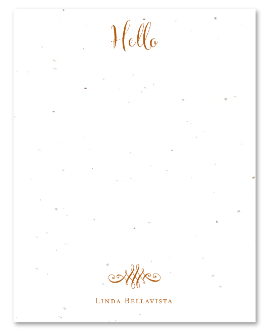 unique business stationery seeded paper