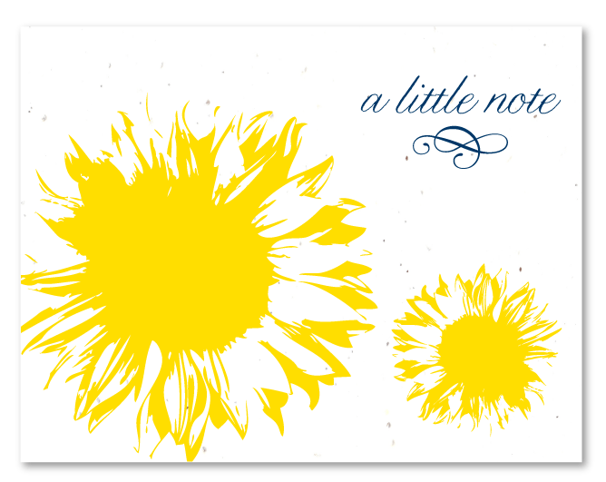 Greeting Cards Sunflower
