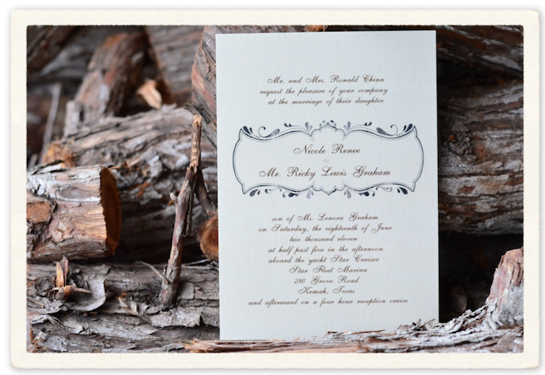 rustic wedding invitations recycled montana