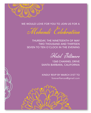 Buy Mehndi Invite Template Mehndi Invitation Card Mehendi Online in India -  Etsy